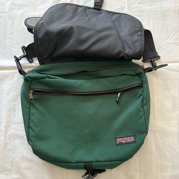 Vintage 90s JanSport Messenger Bag - Picture 2 of 7